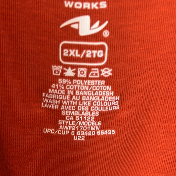 Athletic works zip up hoodie - 2XL - Picture 2 of 4